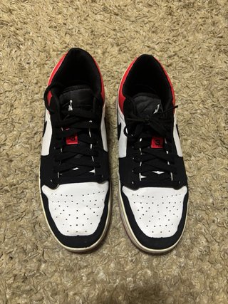 Air Jordan 1 Low SE Negro Rojo Blanco