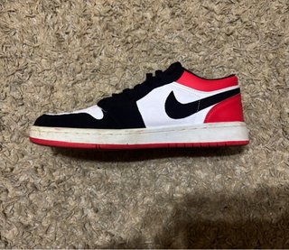 Air Jordan 1 Low SE Negro Rojo Blanco