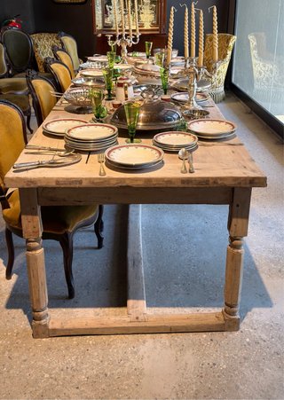 Impresionante mesa XXL Roble Macizo