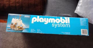 Barco Pirata Playmobil 3550 (1980)
