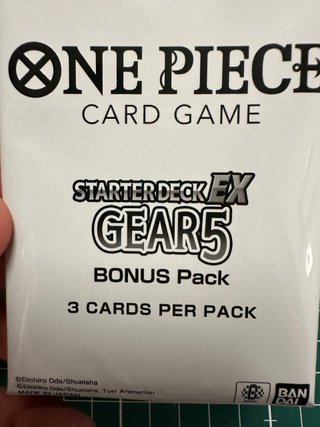 Bustina Bonus Pack One Piece Gear 5 ST-21