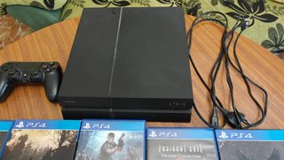 PS4 (PlayStation 4) 1TB + Mando + 11 Juegos