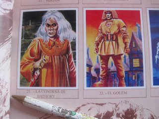 ALBUM CROMOS FACSIMIL MONSTRUOS COMPLET NUEVO 1986