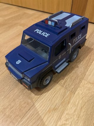 Playmobil Policía Coche y Barco