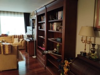 Biblioteca madera maciza cerezo