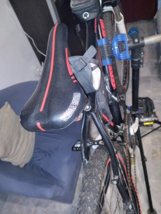 Bicicleta y casco Vento Naranja