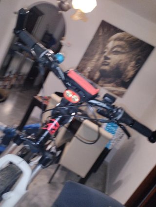 Bicicleta y casco Vento Naranja