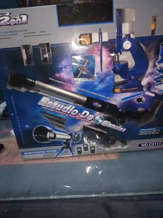 Kit Microscopio y Telescopio 2 en 1