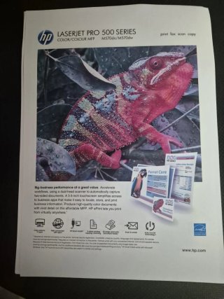 HP LaserJet M570DN Multifunción Color