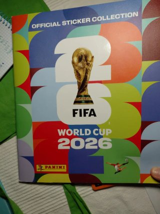 Álbum Oficial Colección Stickers Mundial FIFA 2026