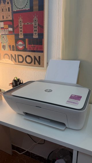 Impresora HP Deskjet 2820e  Con cartucho de tintas