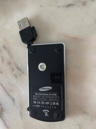 Samsung Ratón Portátil USB Negro