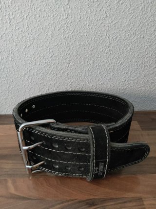 Cinturón Powerlifting/Halterofilia Sports Negro XS