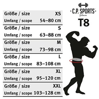 Cinturón Powerlifting/Halterofilia Sports Negro XS