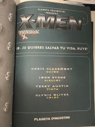 Cómic X-Men Nº 10 Planeta DeAgostini Marvel Comic