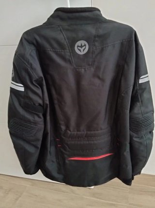 Chaqueta de moto negra ARMURE