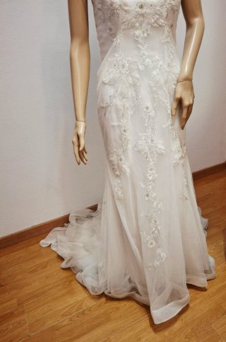Vestido de Novia Blanco Encaje