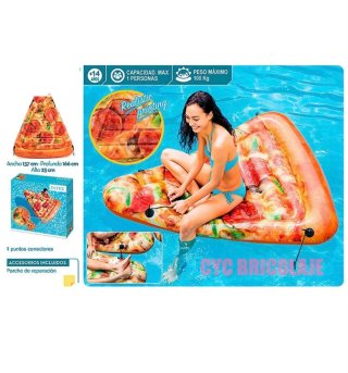Colchoneta hinchable Intex Pizza
