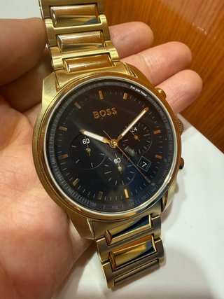 Reloj Boss Dorado y Gris