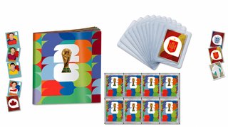 Álbum Panini Mundial 2026 + 10 Sobres + 10 Fundas