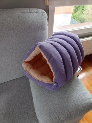Letto a Grotta per Gatti Grande Viola