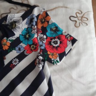 Vestido Verano Mujer Flores Rayas