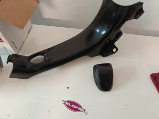 Carenado Vespino Velofax Negro