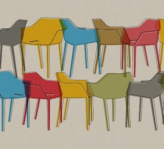6 Sillas de Andreu World mod Gala Pure Eco