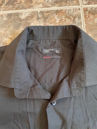 Camisa Negra Cedar Wood State Talla M