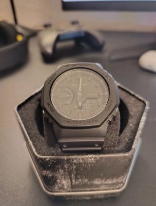 G-Shock GA-2100 CasiOak Negro