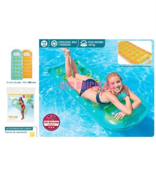 Colchoneta hinchable INTEX 18 posavasos