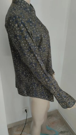 Camicia donna fantasia floreale