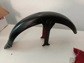 Guardabarros Vespino Rojo y negro