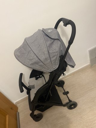 Silla de paseo Kinderkraft gris