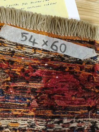 Alfombra Persa Kilim Pequeña Bordada