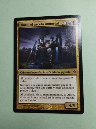 Oloro, el asceta inmortal - ageless ascetic