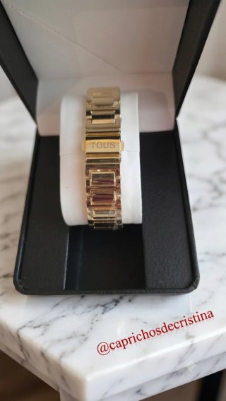 Reloj  Acero Dorado con Estuche.SOLO ENVIO