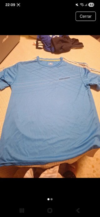 Camiseta JOHN SMITH azul talla 14 años