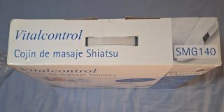 Cojín Masaje Shiatsu Vitalcontrol SMG140