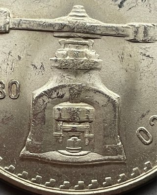 Onza Troy de Plata pura Balancín, México 1980.