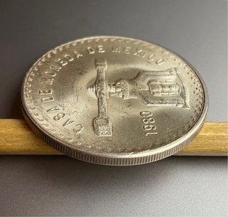 Onza Troy de Plata pura Balancín, México 1980.