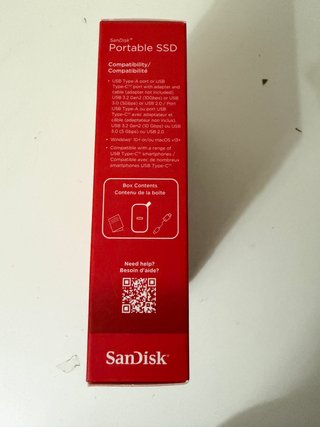 SanDisk  SSD 1tb Disco Duro Externo