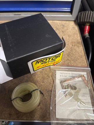 Medidor presión del turbo Motor meter racing