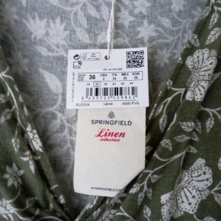 Vestido de verano estampado floral