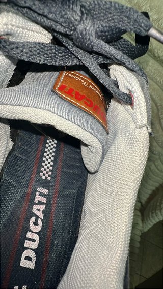 Sneakers uomo Ducati blu e bianche