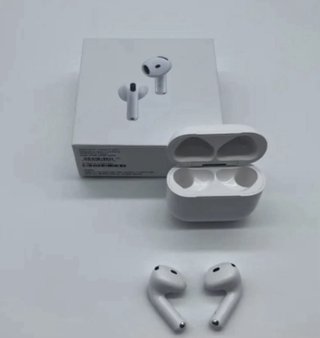Airpods 4 con caja, cancelación de ruido