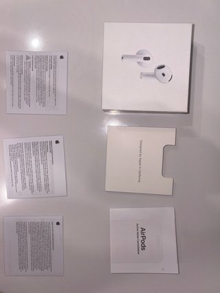Airpods 4 con caja, cancelación de ruido