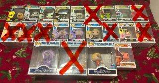 Lote Funko Pop Disney