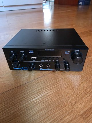 Amplificador Bluetooth AK-55 Plus Negro
