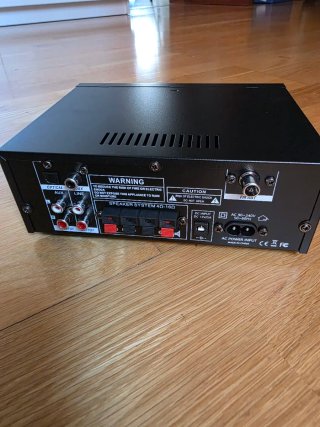 Amplificador Bluetooth AK-55 Plus Negro